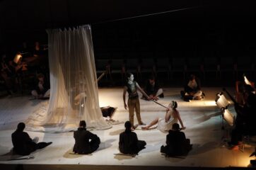 Szene aus der Krönung der Poppea im Rahmen der Kammeroper 2011.
