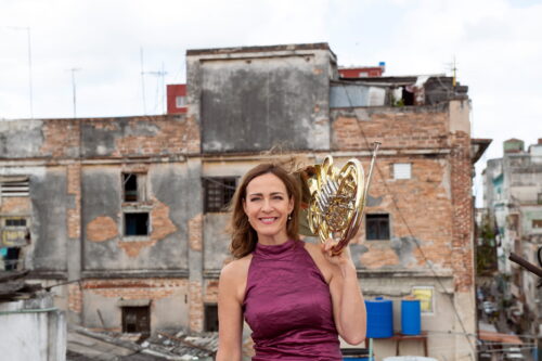 Pressefoto: Sarah Willis Mozart y Mambo Havana 2020 (c) Monika Rittershaus